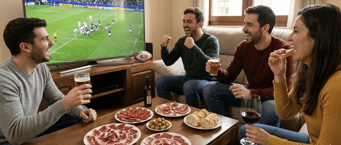 🏉 Tournoi des 6 Nations : Créez le Plateau de Charcuterie «Champion» pour vos Soirées Rugby ! - PLANET IBERIC