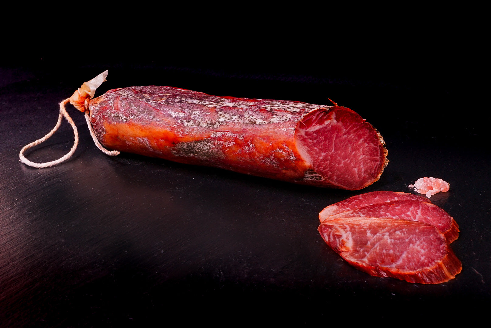 Lomo Ibérique de Cebo 50% - Tranché