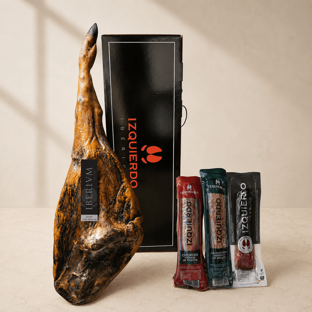 Pack Cadeau Charcuterie Ibérique Premium - Jambon Bellota - PLANET IBERIC