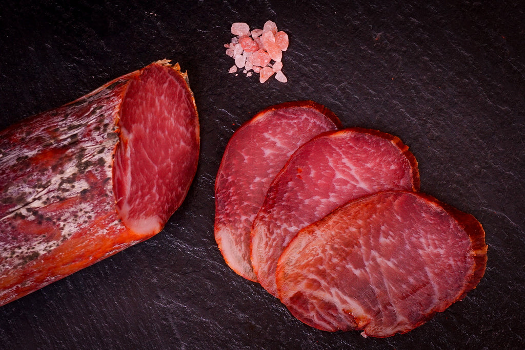 Lomo Ibérique de Cebo 50% - Tranché