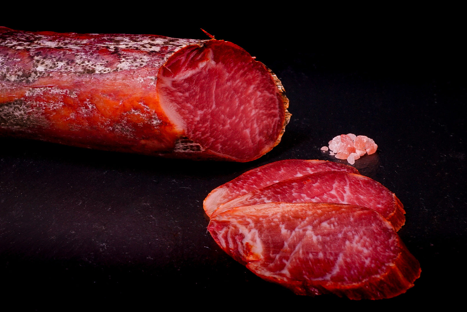 Lomo Ibérique de Cebo 50% - Tranché