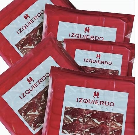 Pack 5 Sachets Jambon Ibérique 50% Tranché